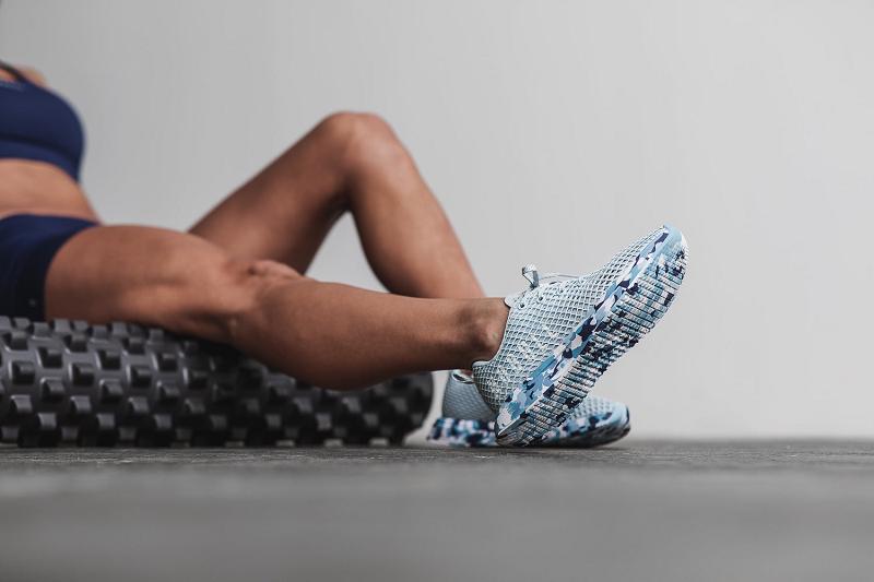 Nobull Ice Wild Ocean Mesh Runner Women's Running Shoes Blue | USA T1657C